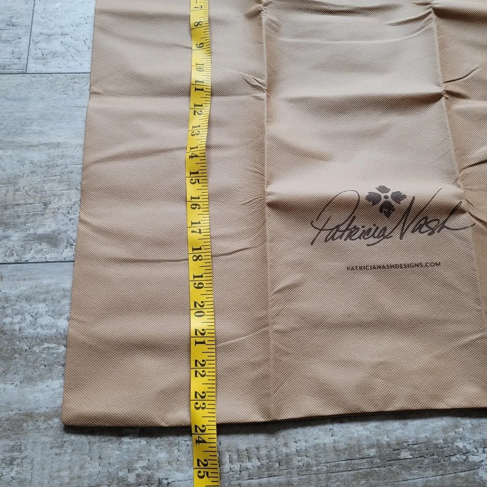 Authentic Patricia Nash Large Dust Bag Storage‎ Cover NWOT Heavy Duty Drawstring